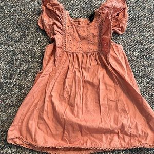 Cat and Jack cotton eyelet dress 18 months